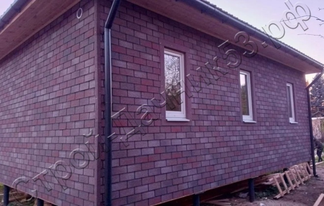 4 каркасный дом д–7, 9.5x8 м, 71.5 м², московская область, чеховский район, снт патриот (3)